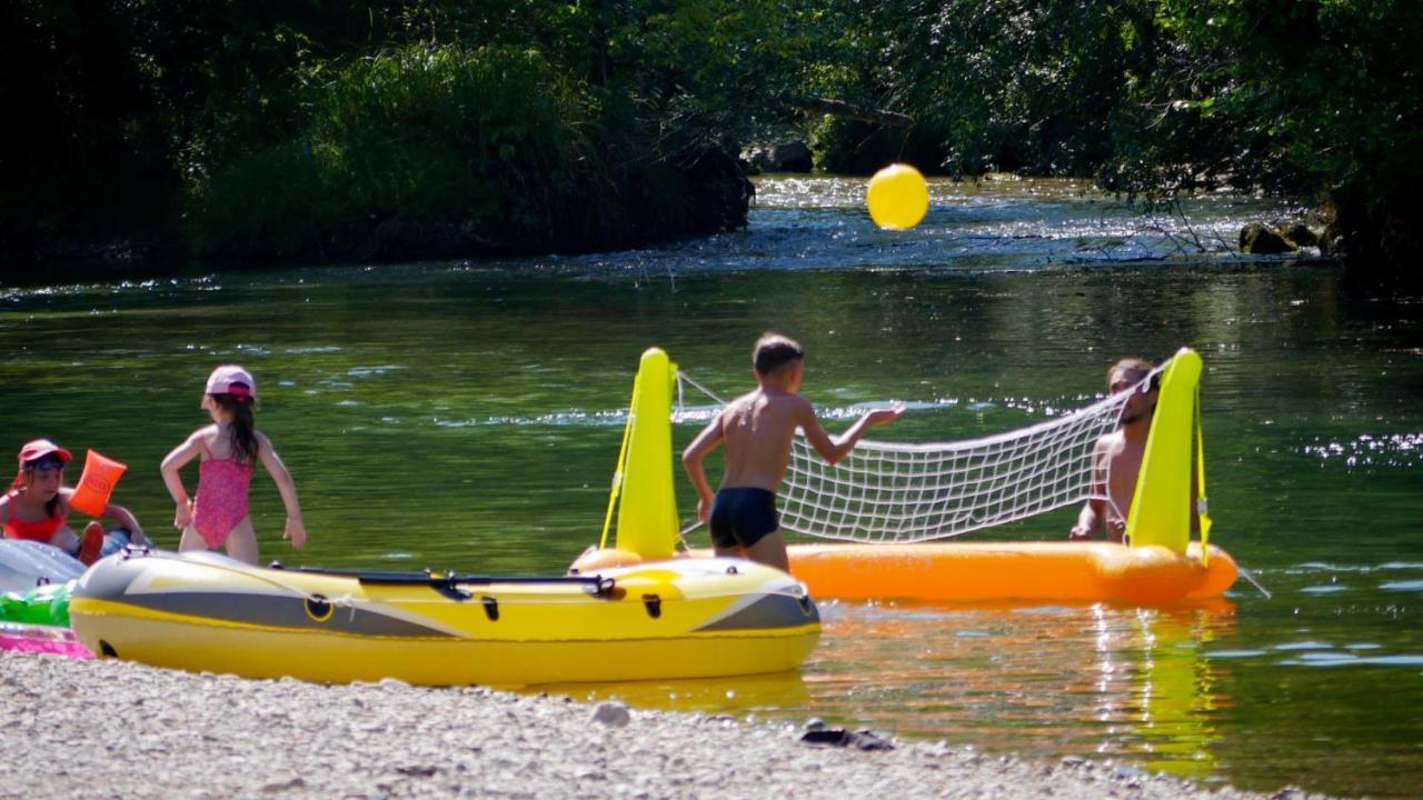 Camping Le Chassezac Sampzon Ngoại thất bức ảnh